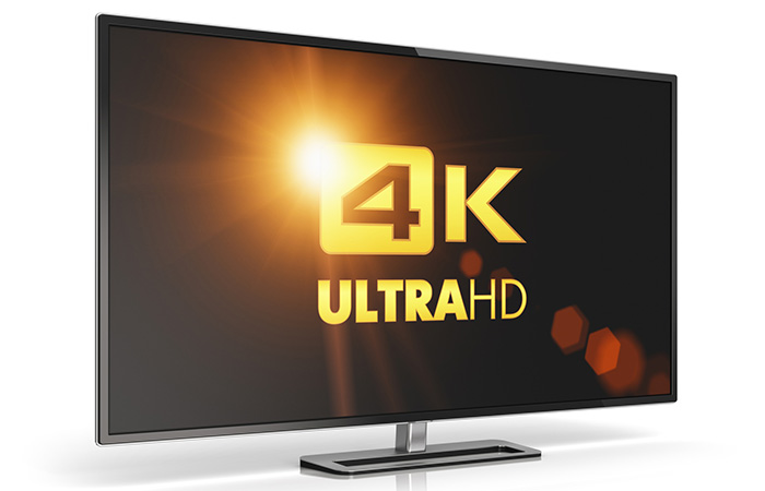 tv met 4k ultra hd logo