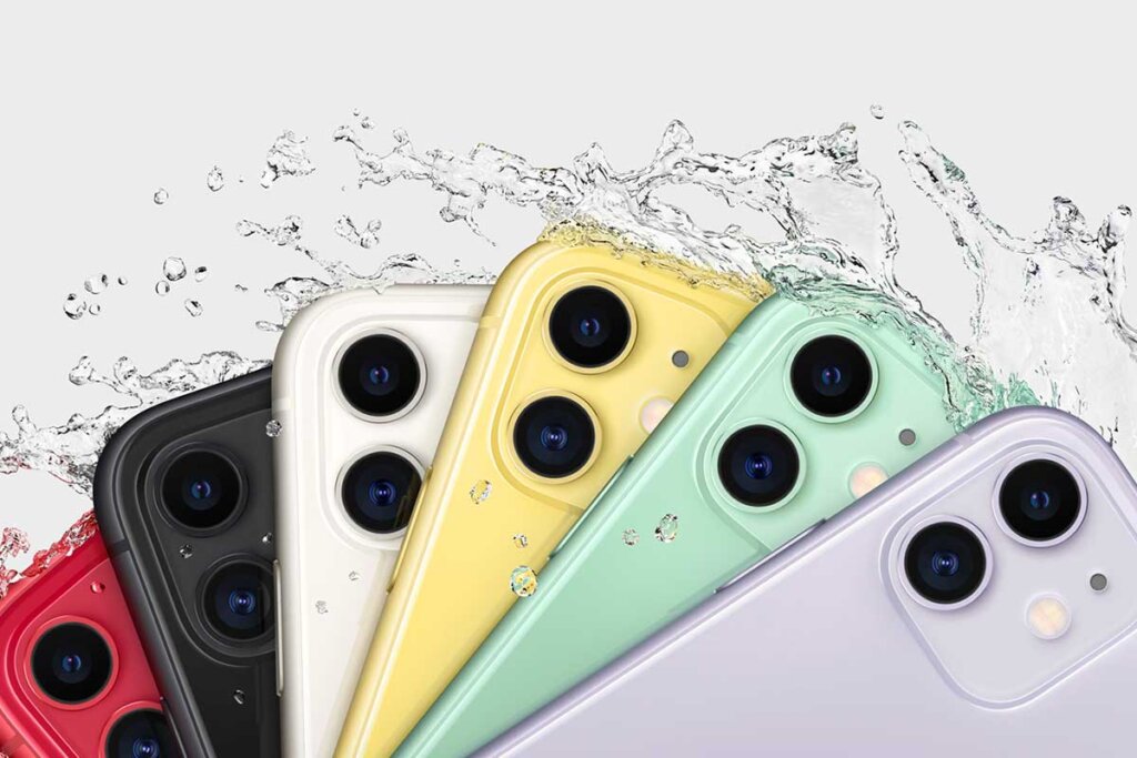 iPhone 11 in verschillende kleuren