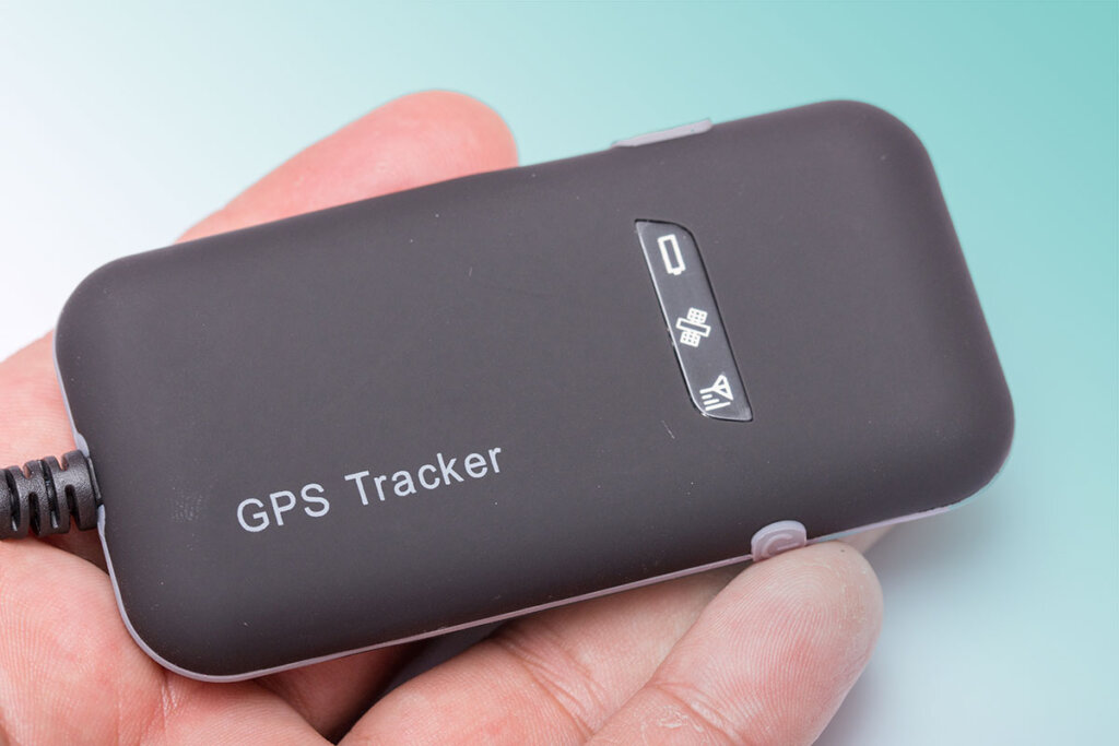 GPS tracker in de handv