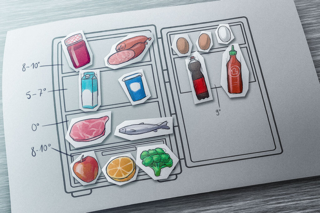 fridge temperature tones