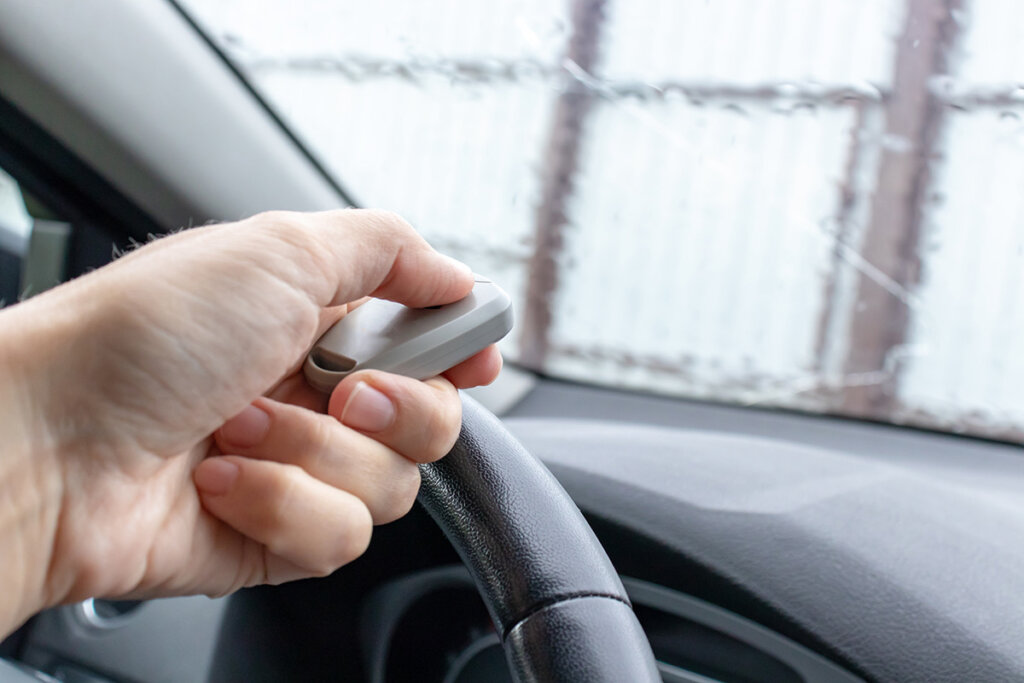 garagedeur openen vanuit de auto