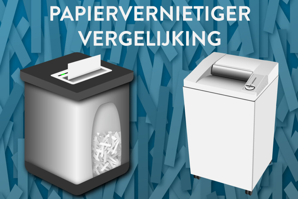 papiervernietiger vergelijking