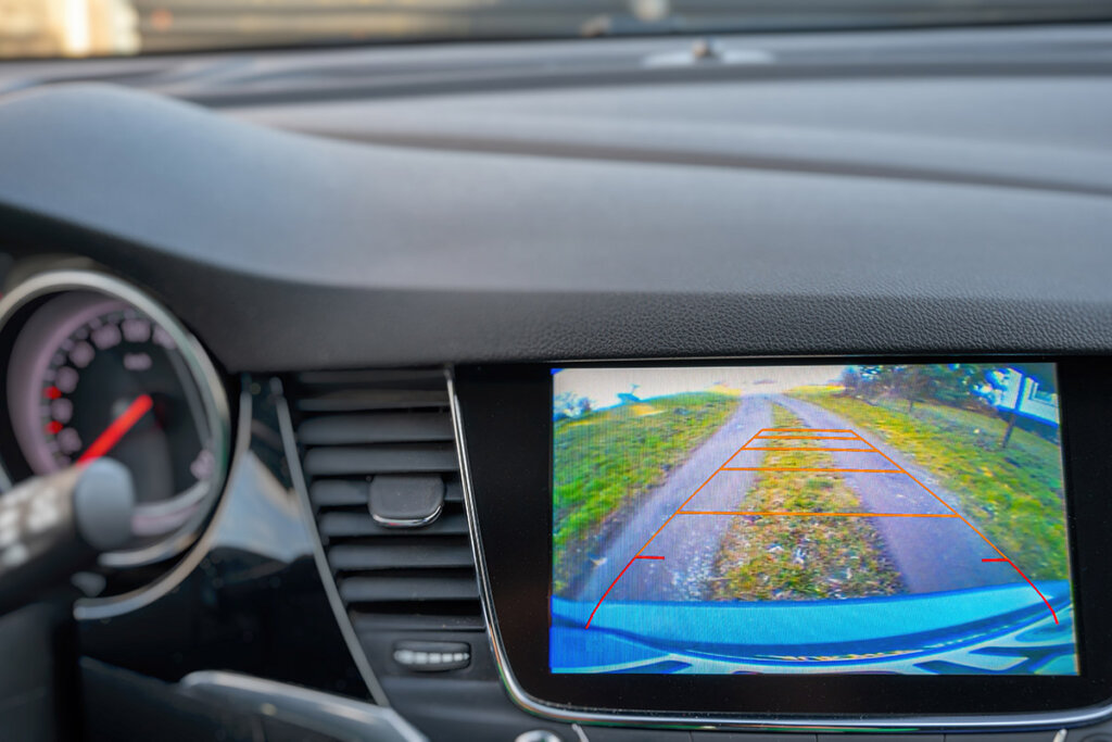 camera built into the dashboard